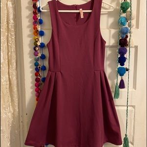 Magenta stretch dress M